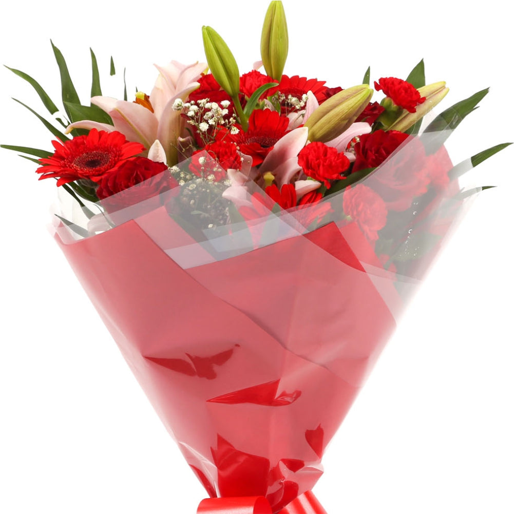 A Red Floral Fancy Bouquet