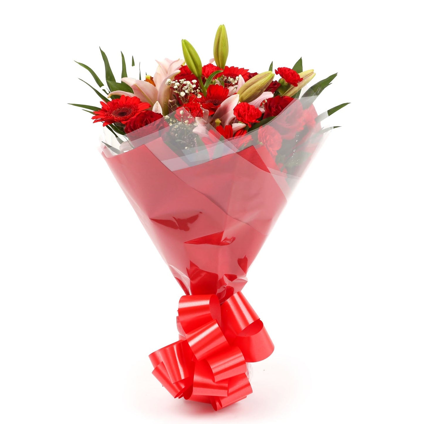 A Red Floral Fancy Bouquet