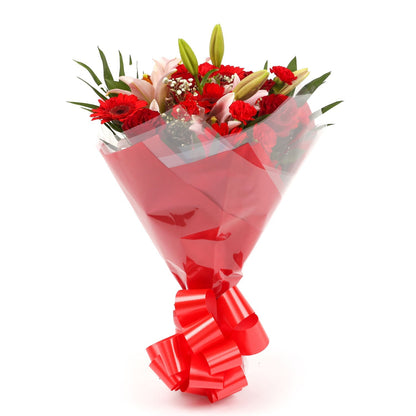 A Red Floral Fancy Bouquet