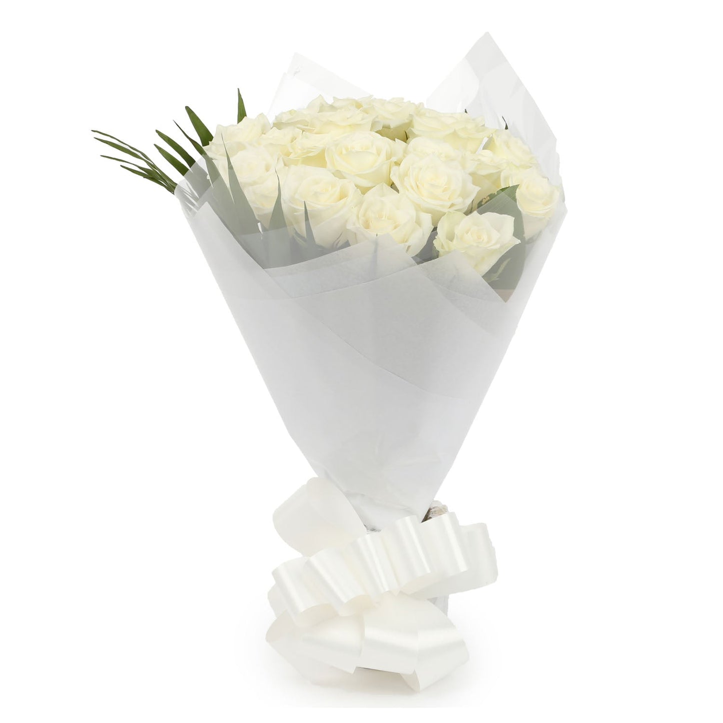 20 White Roses Bouquet