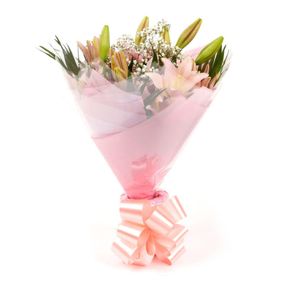 A Classic Pink Lilies Bouquet