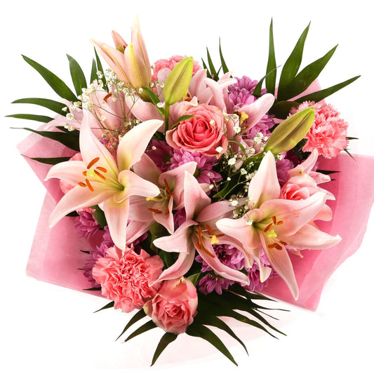 A Lovely Pink Breeze Bouquet