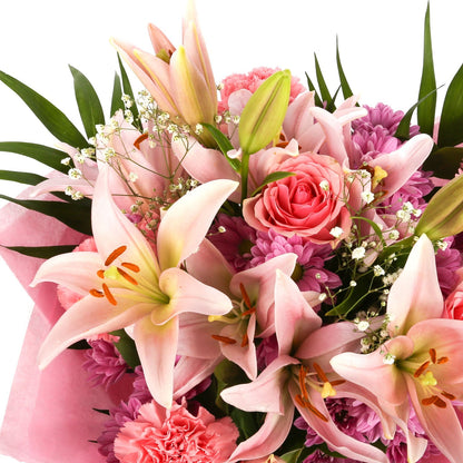 A Lovely Pink Breeze Bouquet