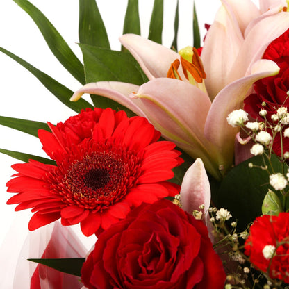 A Red Floral Fancy Bouquet
