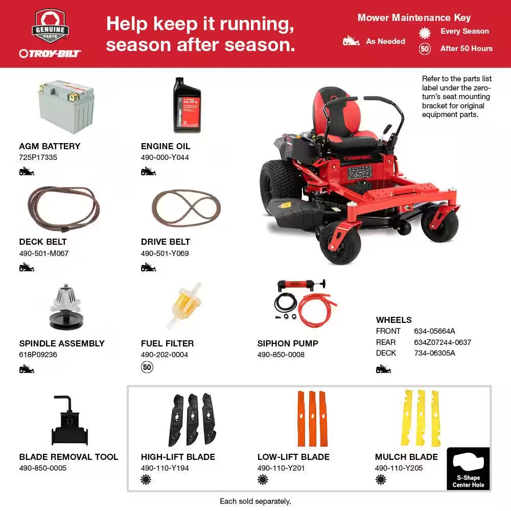 Mustang 54 In. 24 HP V-Twin Kohler 7000 Series Engine Dual Hydrostatic Drive Gas Zero Turn Riding Lawn Mower